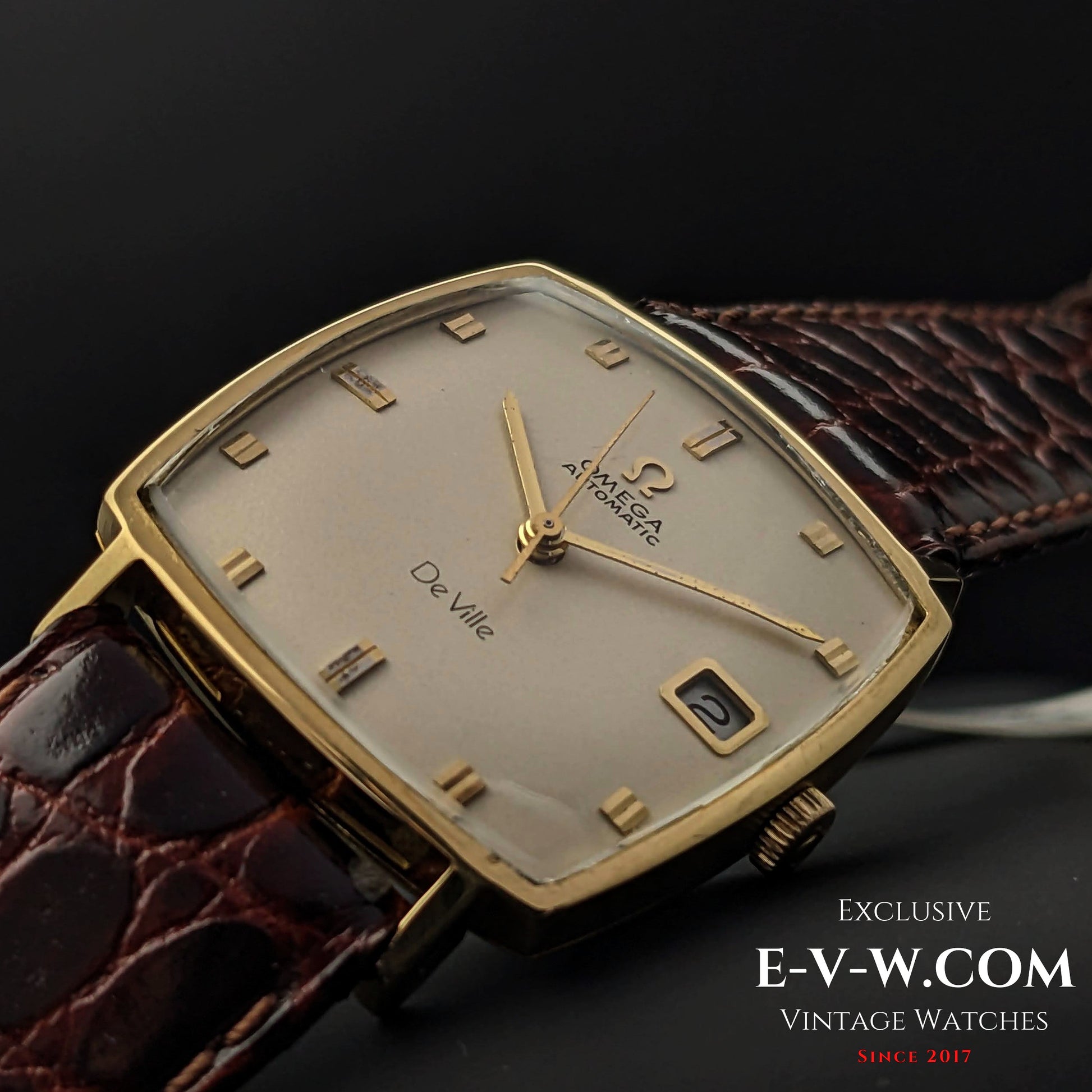 56 Years Old Vintage Omega De Ville Automatic / 18k Gold Ref. 1623501 / Cal. 565 / Vintage 1968