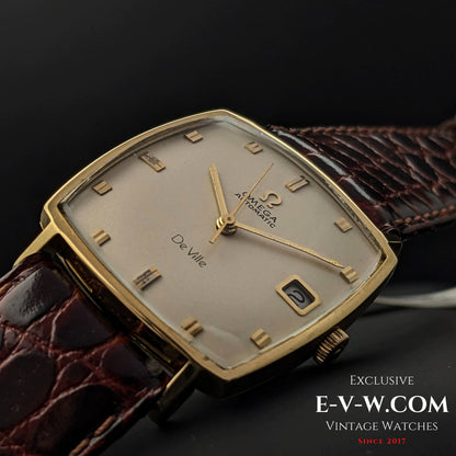 56 Years Old Vintage Omega De Ville Automatic / 18k Gold Ref. 1623501 / Cal. 565 / Vintage 1968
