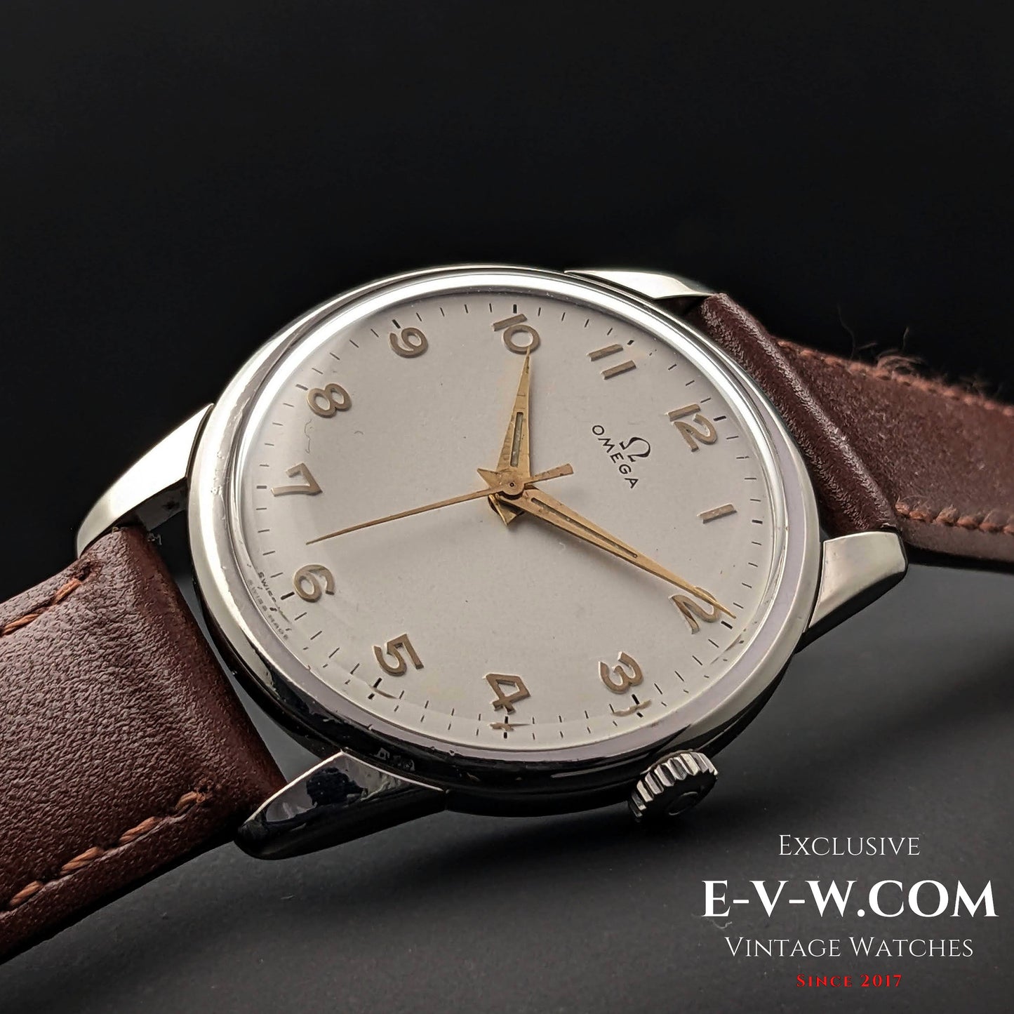 66 Years Old Vintage Omega Calatrava 14726 1SC / Cal. 285 (30T2 family) / Vintage 1958