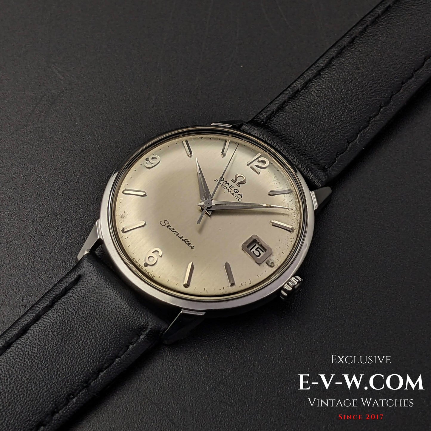 Omega Seamaster vintage de 60 ans, réf. 166001 / Cal. 562 / Année 1963