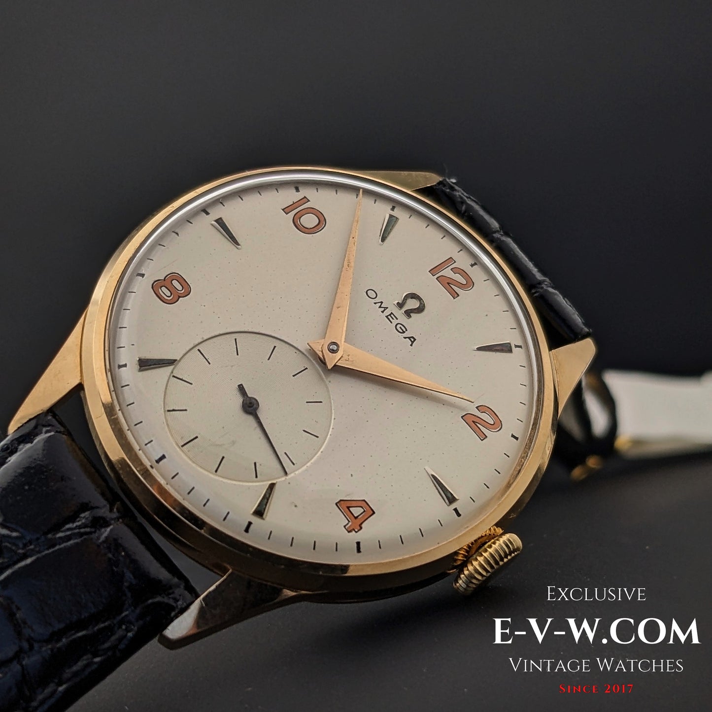 63 Years Old Vintage Omega 18k Gold / Jumbo Ref. 14170 / Cal. 268(30T2) Vintage 1961