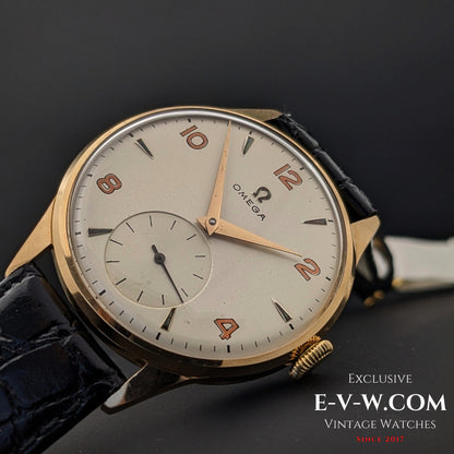 63 Years Old Vintage Omega 18k Gold / Jumbo Ref. 14170 / Cal. 268(30T2) Vintage 1961