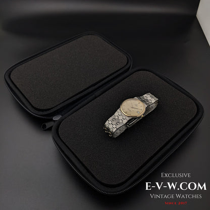 Omega Seamaster Quartz Vintage 54 ans / Acier et Or Réf. 1960277 / Cal. 1432 / Année 1970