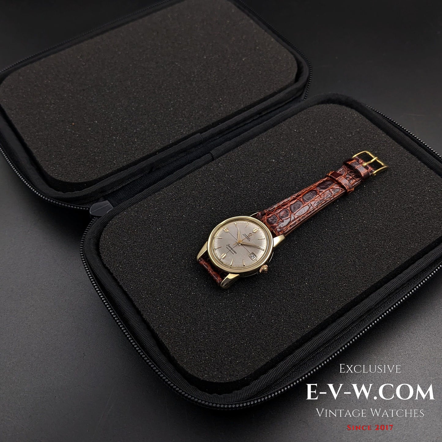 70 Years Old Vintage Omega Seamaster Calendar Solid Gold Ref. 2849 SC / Cal. 503 / Vintage 1954