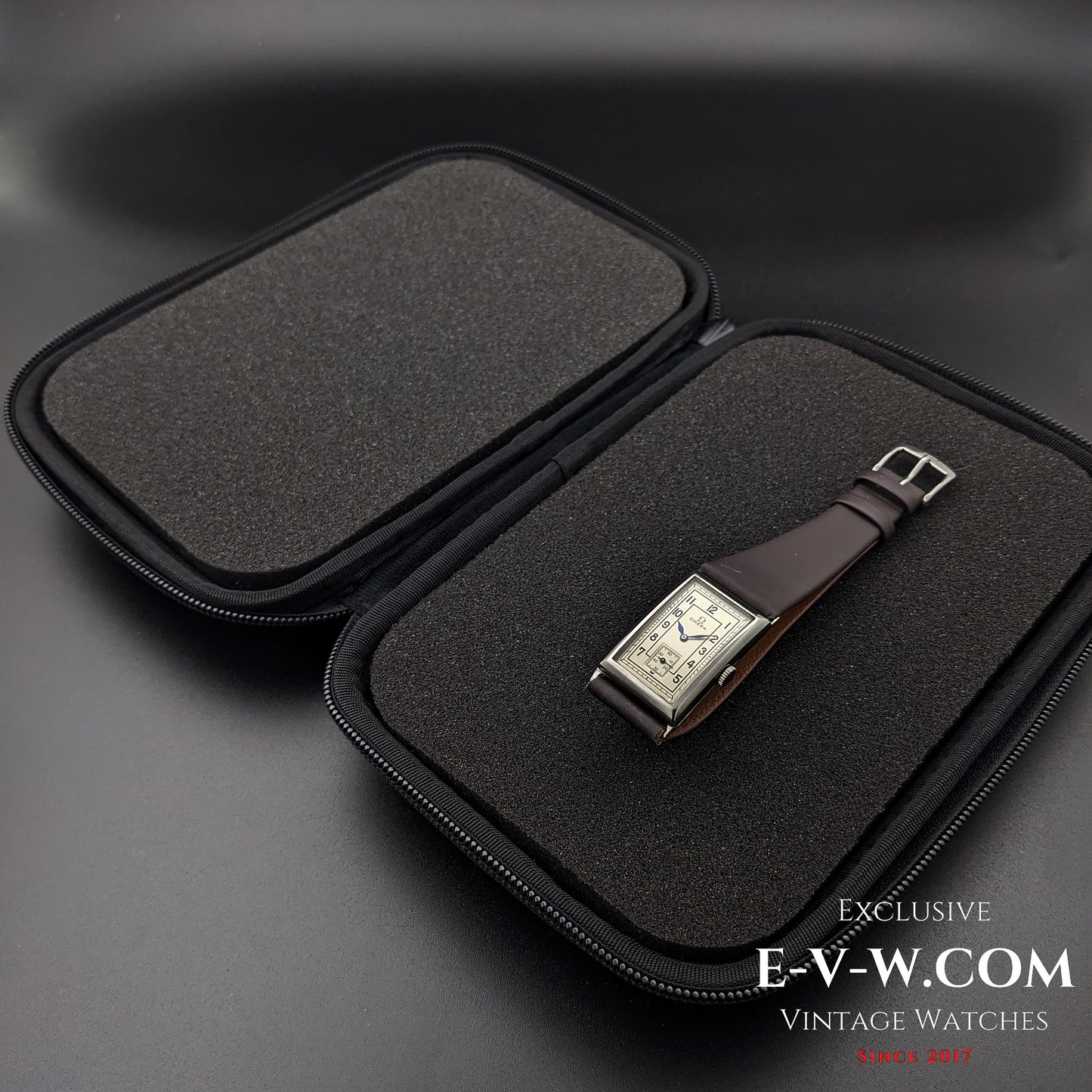 94 Years Old Antique Omega Tank / Art Deco / Cal. T17 / Antique 1930