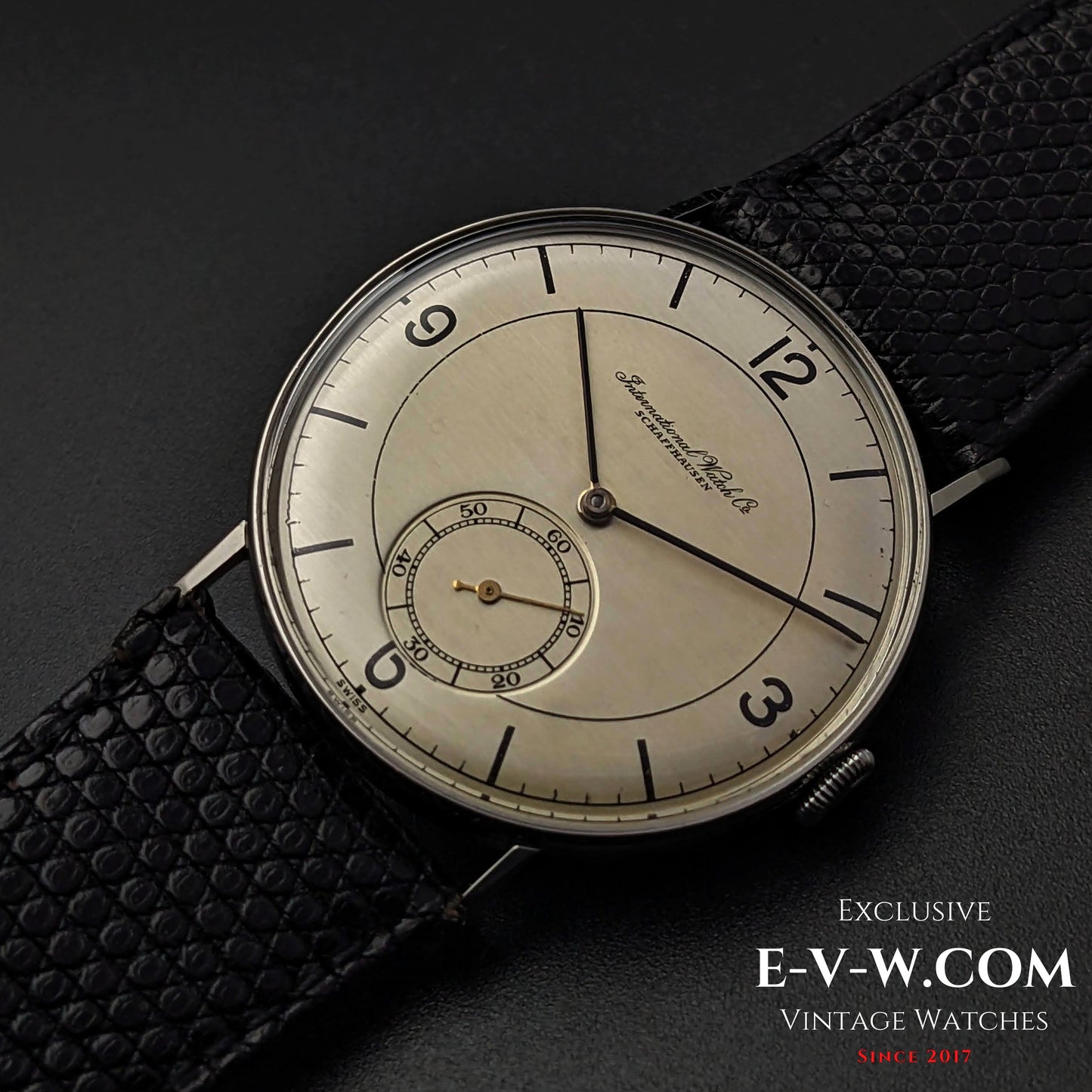 Montre IWC Schaffhausen vintage de 84 ans / Cal. 83 / Année de fabrication : 1939