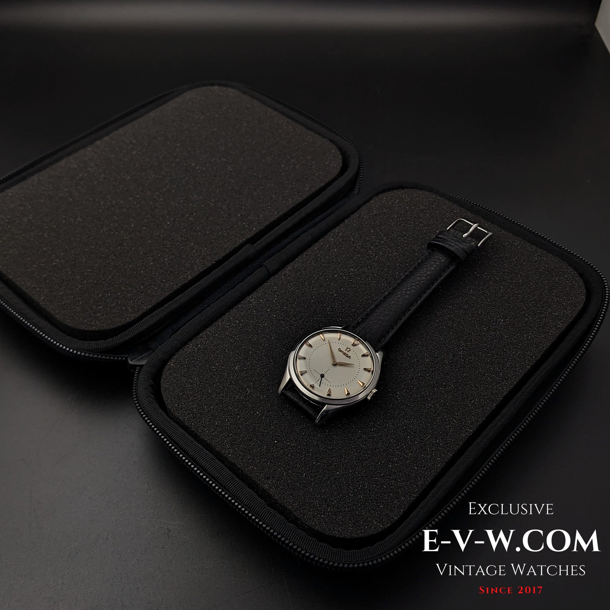 70 Years Old Vintage Omega Jumbo 38mm Oversize Ref. 2505 11 / Cal. 266 / Vintage 1954