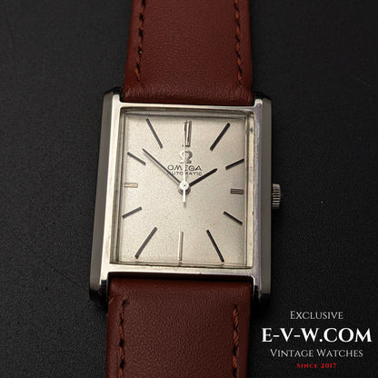 59 Years Old Vintage Omega Omega Automatic Tank / Art Deco Ref. 161013 / Cal. 671 / Vintage 1965