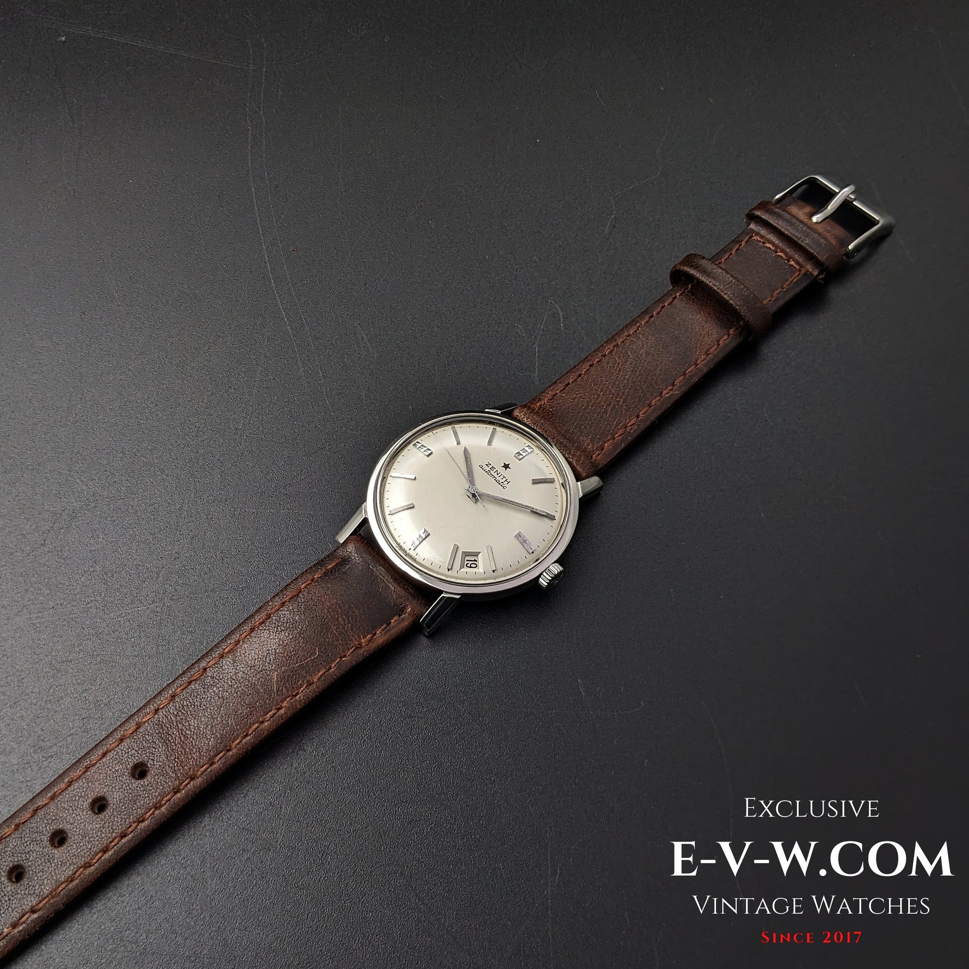 60 Years Old Vintage Zenith Automatic / Cal. 2542PC / Vintage 1960s