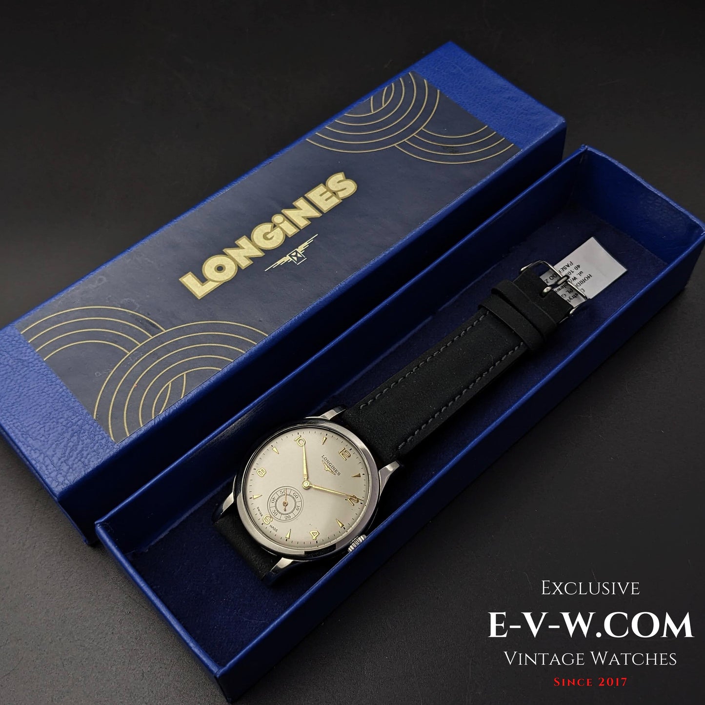 74 Years Old Vintage Longines Calatrava / Cal. 1268Z / Vintage 1950