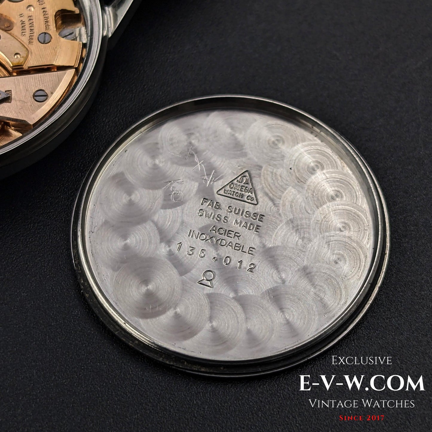 Montre Omega Seamaster 600 Cross Hair vintage rare de 57 ans / Réf. 135.012 / Cal. 601 / Année 1966