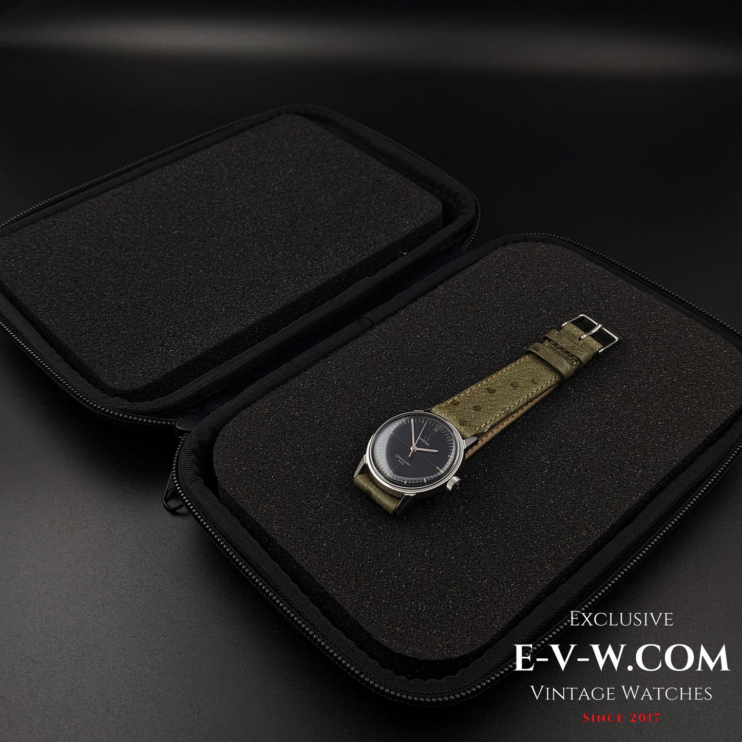 Montre Omega Seamaster 600 Cross Hair vintage rare de 57 ans / Réf. 135.012 / Cal. 601 / Année 1966