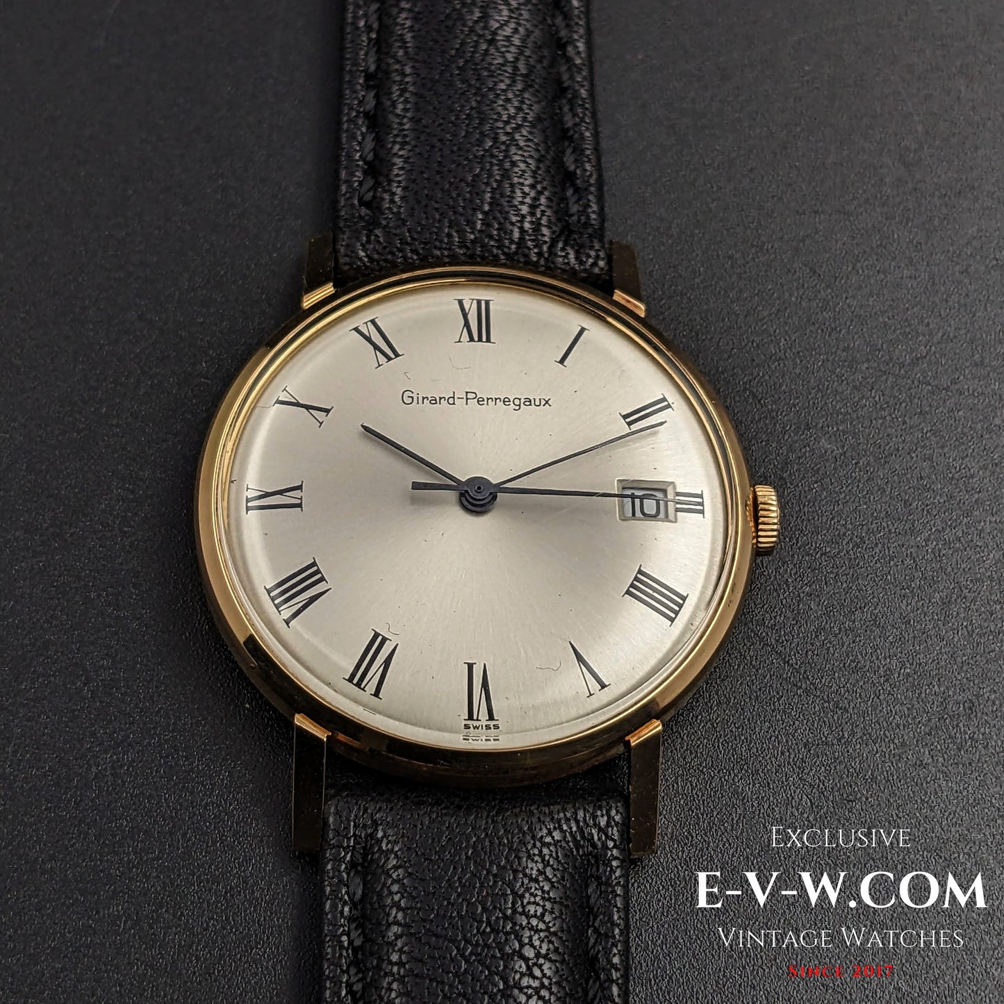 60 Years Old Vintage Girrard Perregaux  Classic  18k Gold / Cal.266 / Vintage 1960