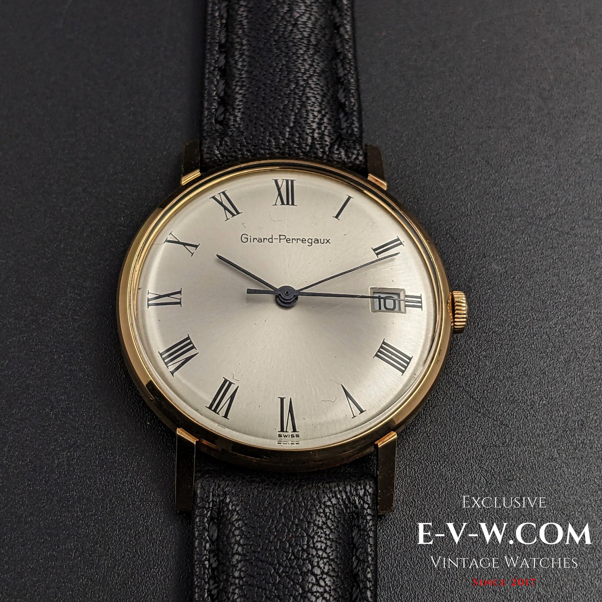 60 Years Old Vintage Girrard Perregaux  Classic  18k Gold / Cal.266 / Vintage 1960