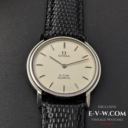 44 Years Old Vintage Omega DeVille QUARTZ Ref. 1910101 / Cal.1365 / 1979 Vintage
