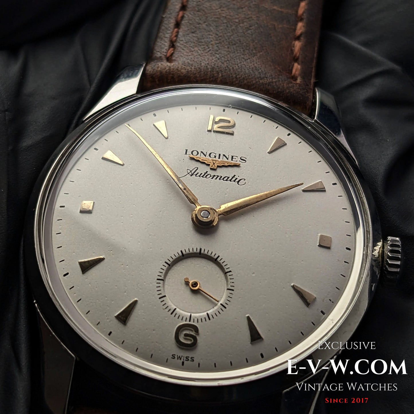 72 Years Old Vintage Longines Rare Automatic / Cal. 22A / Vintage 1951
