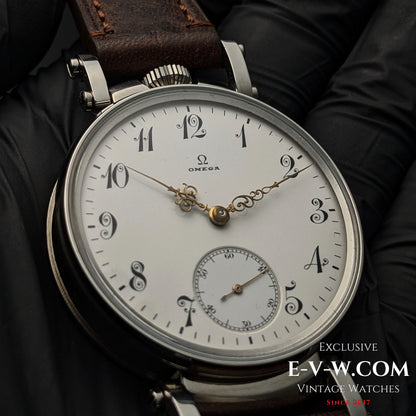 125 Years Old Antique Omega Jumbo / Pocket Watch Movement / Cal. 19 / Antique 1900