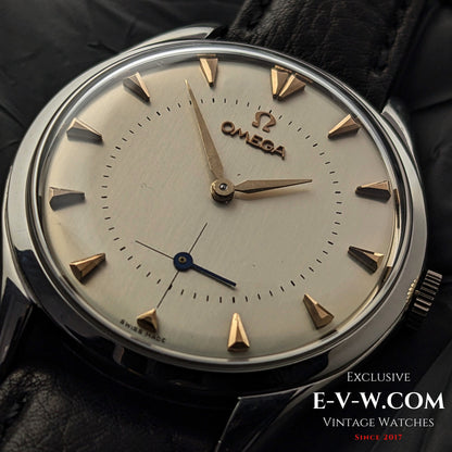 70 Years Old Vintage Omega Jumbo 38mm Oversize Ref. 2505 11 / Cal. 266 / Vintage 1954