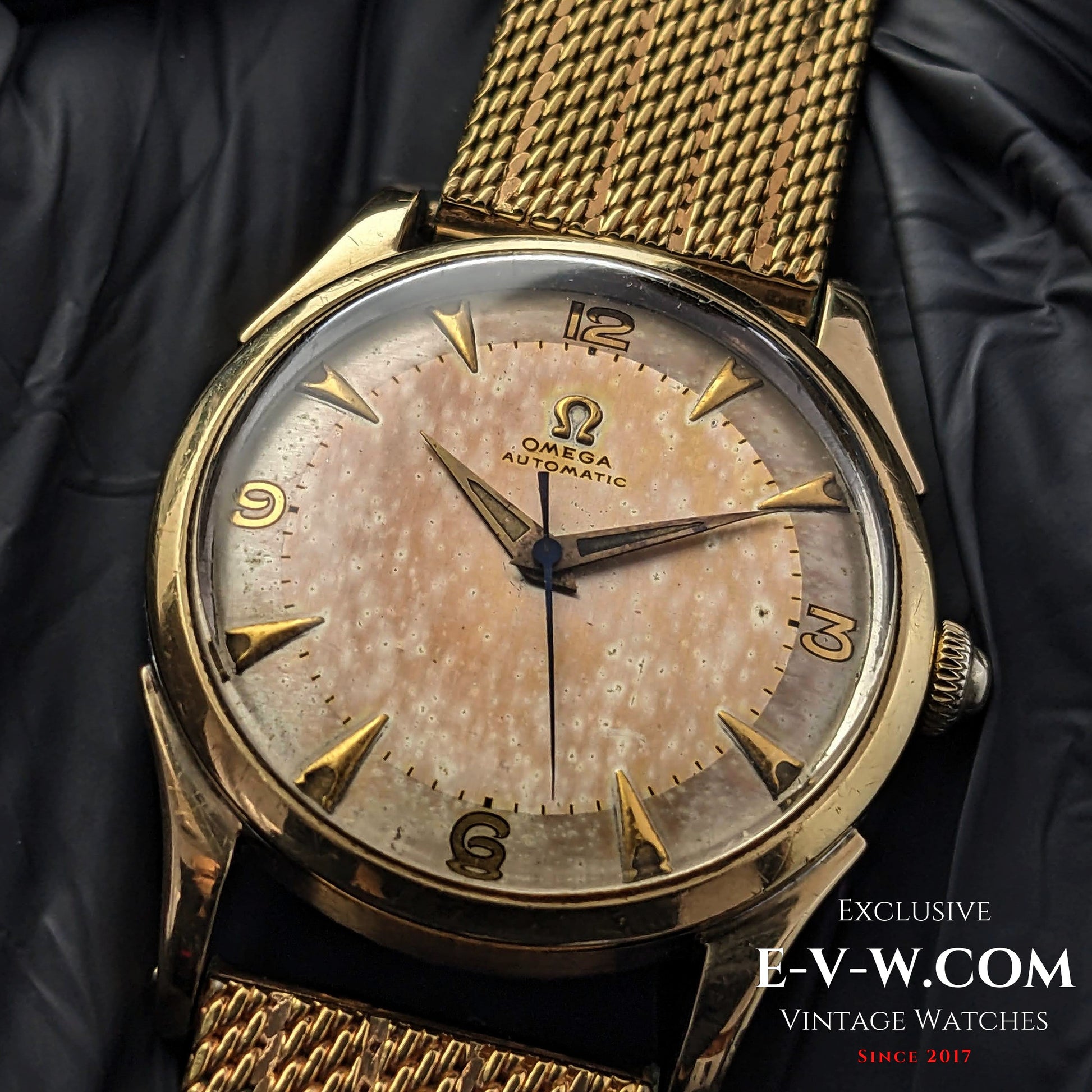 77 Years Old Vintage Omega Automatic Bumper / Rare Ref.2438-4 / Cal. 28.10RA PC / Vintage 1947