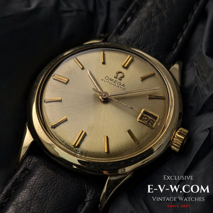 59 Years Old Vintage Omega AUTOMATIC / Gold Plated /Ref. K6312 / Cal. 560 / Vintage 1966