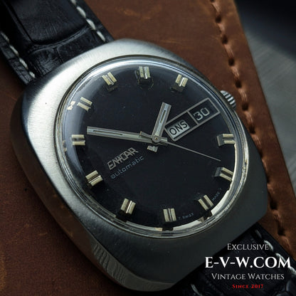 Enicar Day-Date | Réf. 147-01-13 | Calibre AR 1147 | Année 1970 | Révisée 