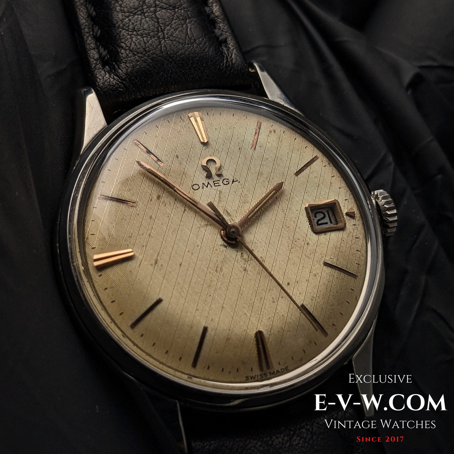 62 Years Old Vintage Omega Guilloche Dial / Ref. 14794 62 SC / Cal. 610 / Vintage 1963