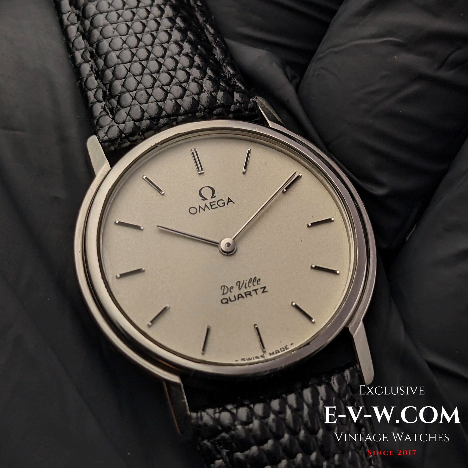 44 Years Old Vintage Omega DeVille QUARTZ Ref. 1910101 / Cal.1365 / 1979 Vintage