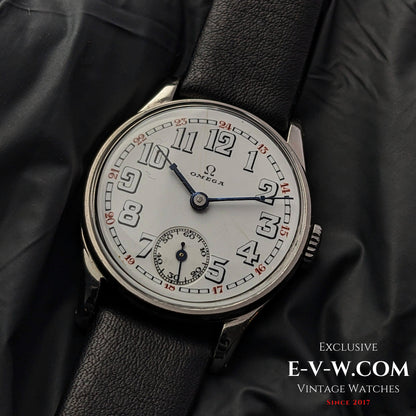 84 Years Old Rare Omega Art Deco / Cal. 25,6SOBT3/ Vintage 1939