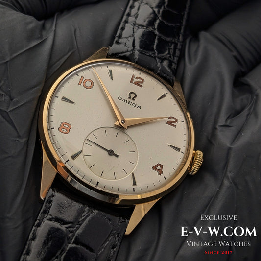 63 Years Old Vintage Omega 18k Gold / Jumbo Ref. 14170 / Cal. 268(30T2) Vintage 1961