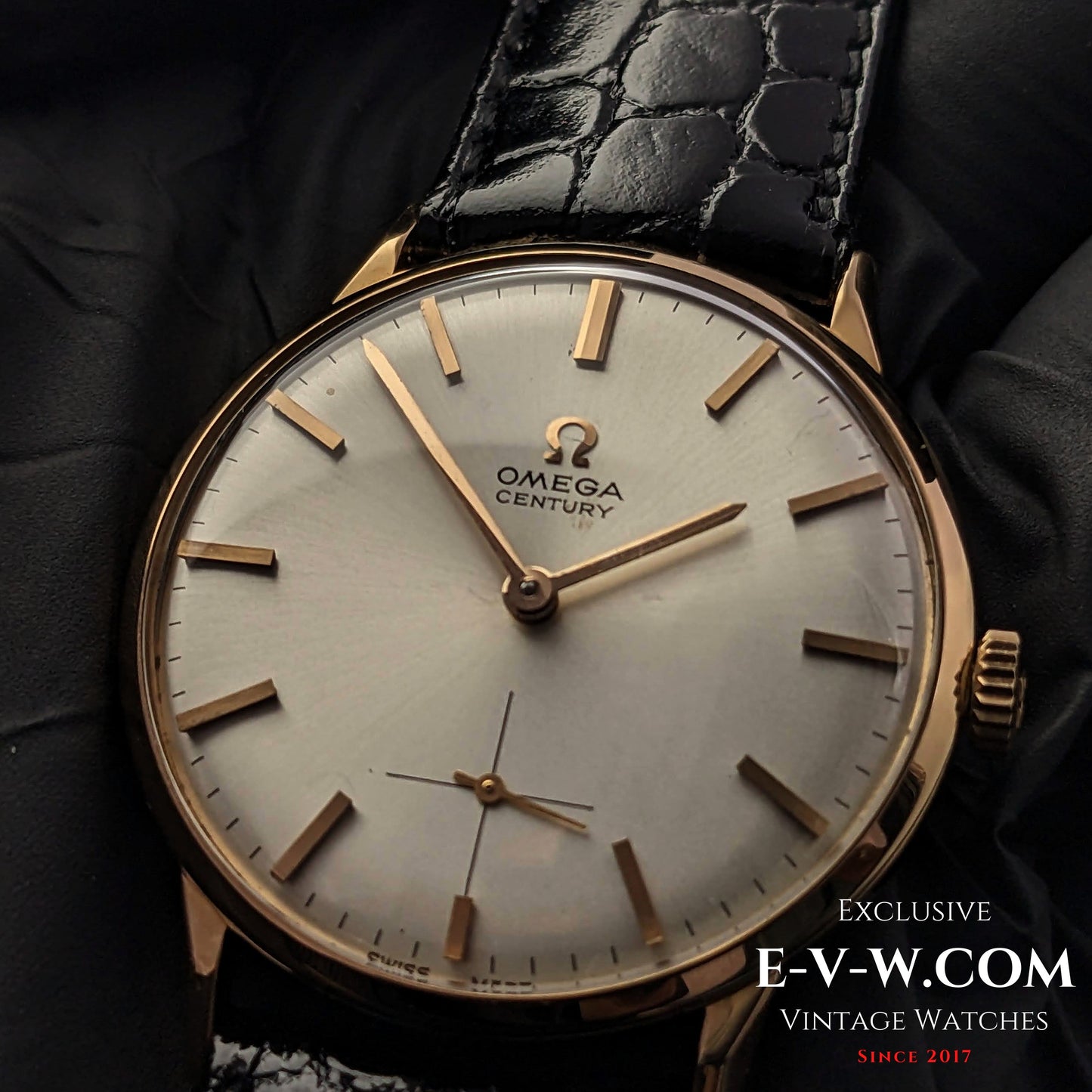 59 Years Old Vintage Omega Century 18k Gold Ref. 121003 / Cal. 269(30T2) / Vintage 1964