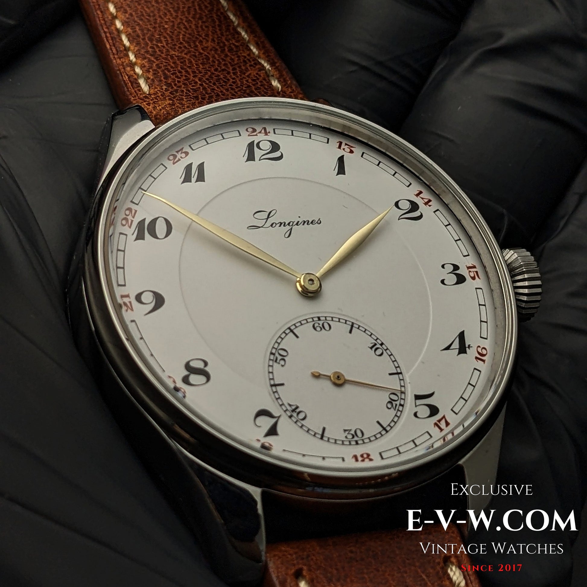 109 Years Old Antique Longines Jumbo / Pocket Watch Movement / Cal. 19.74N / Antique 1916