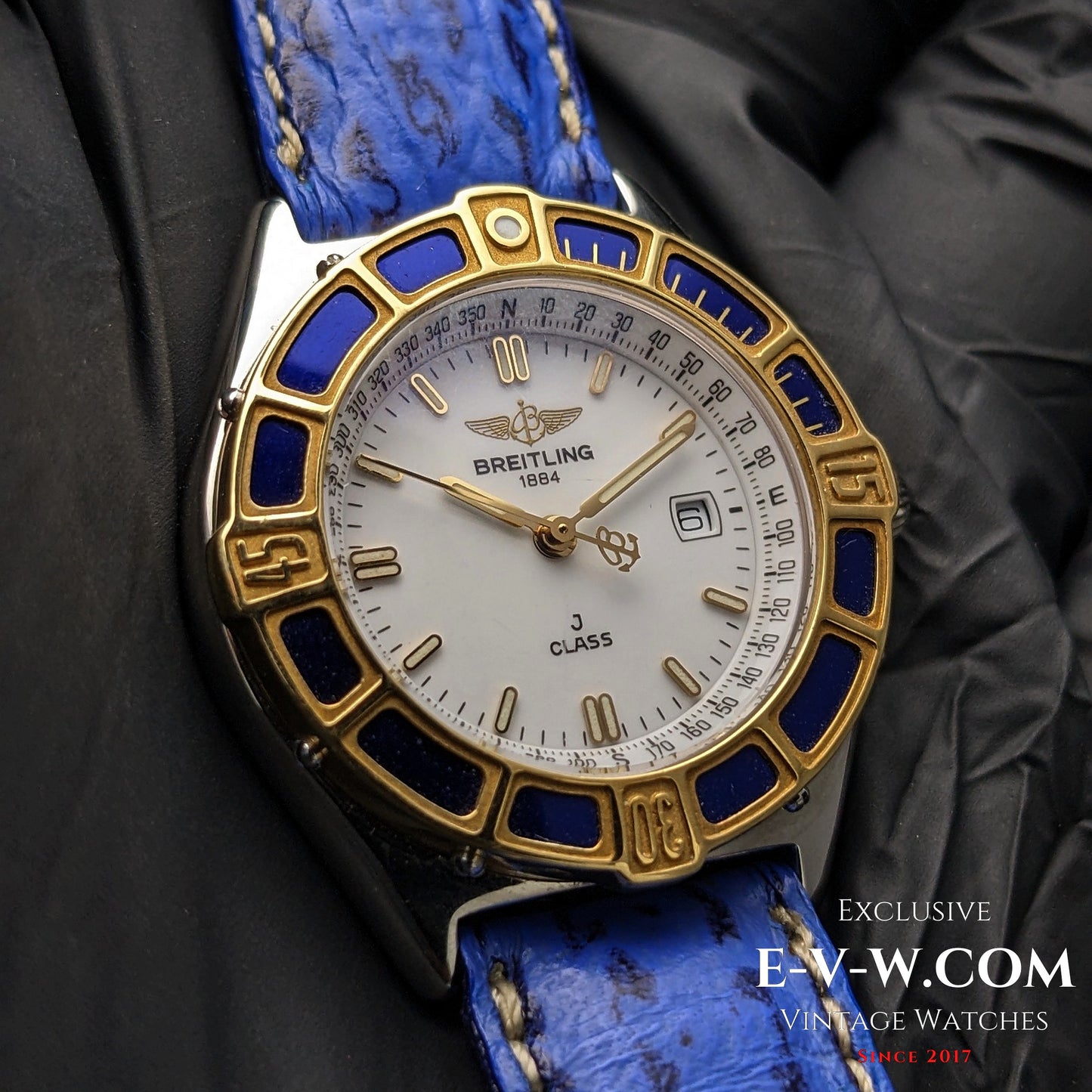 Breitling Lady J Class Lady / Two Tone 18k Gold & Stainless Steel / Ref. D52063 / Cal. B67