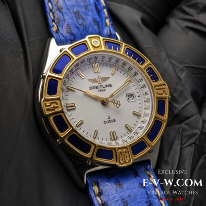 Breitling Lady J Class Lady / Two Tone 18k Gold & Stainless Steel / Ref. D52063 / Cal. B67