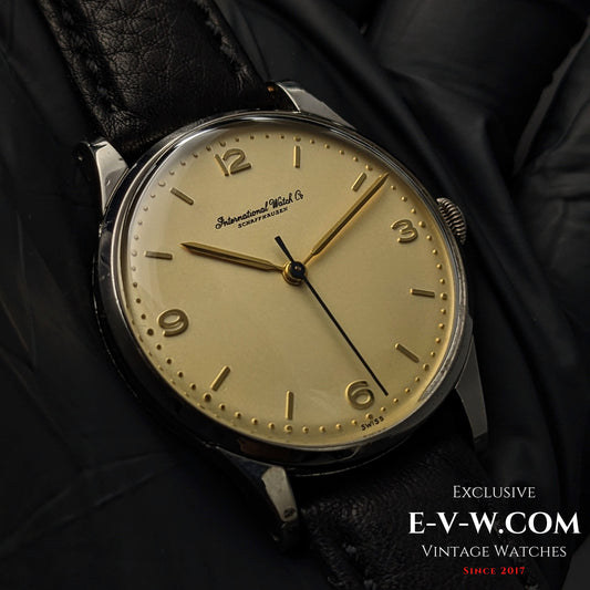 68 Years Old Vintage IWC Schaffhausen Classic 50's / Cal. 89 / Vintage 1957