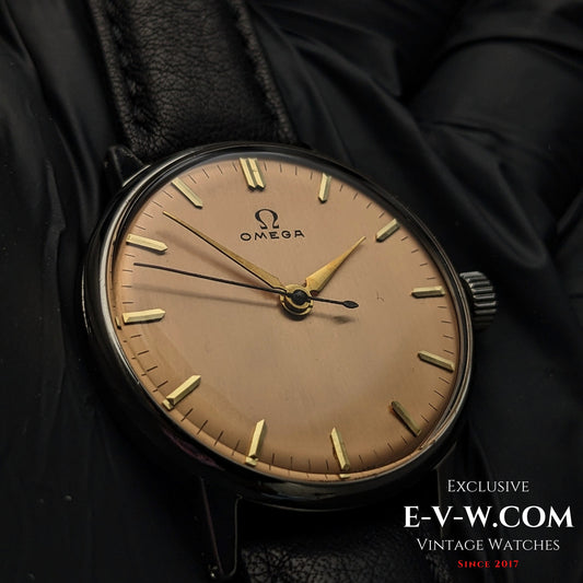 73 Years Old Vintage Omega Salmon Dial / Ref. 2348-7 / Cal. 283 (30T2) / Vintage 1952