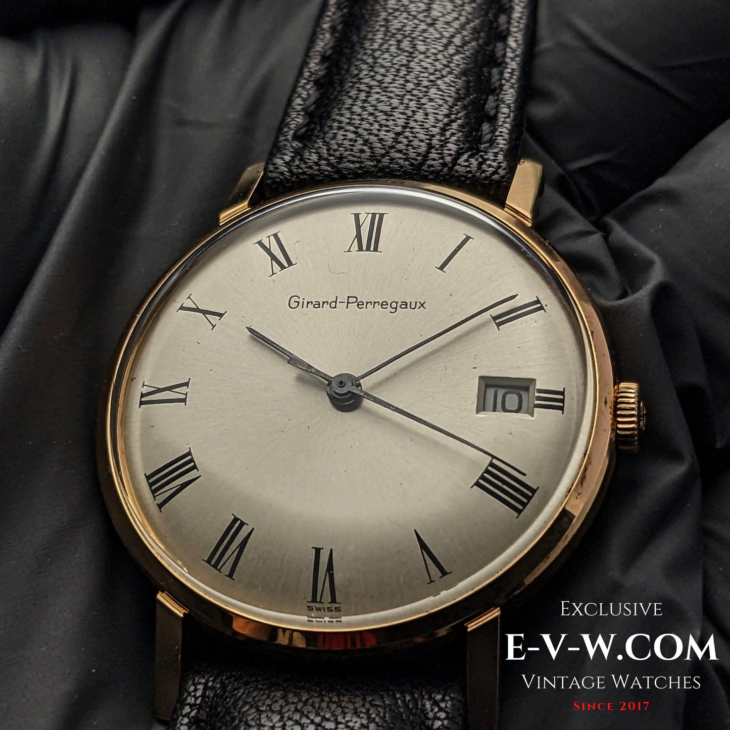 60 Years Old Vintage Girrard Perregaux  Classic  18k Gold / Cal.266 / Vintage 1960