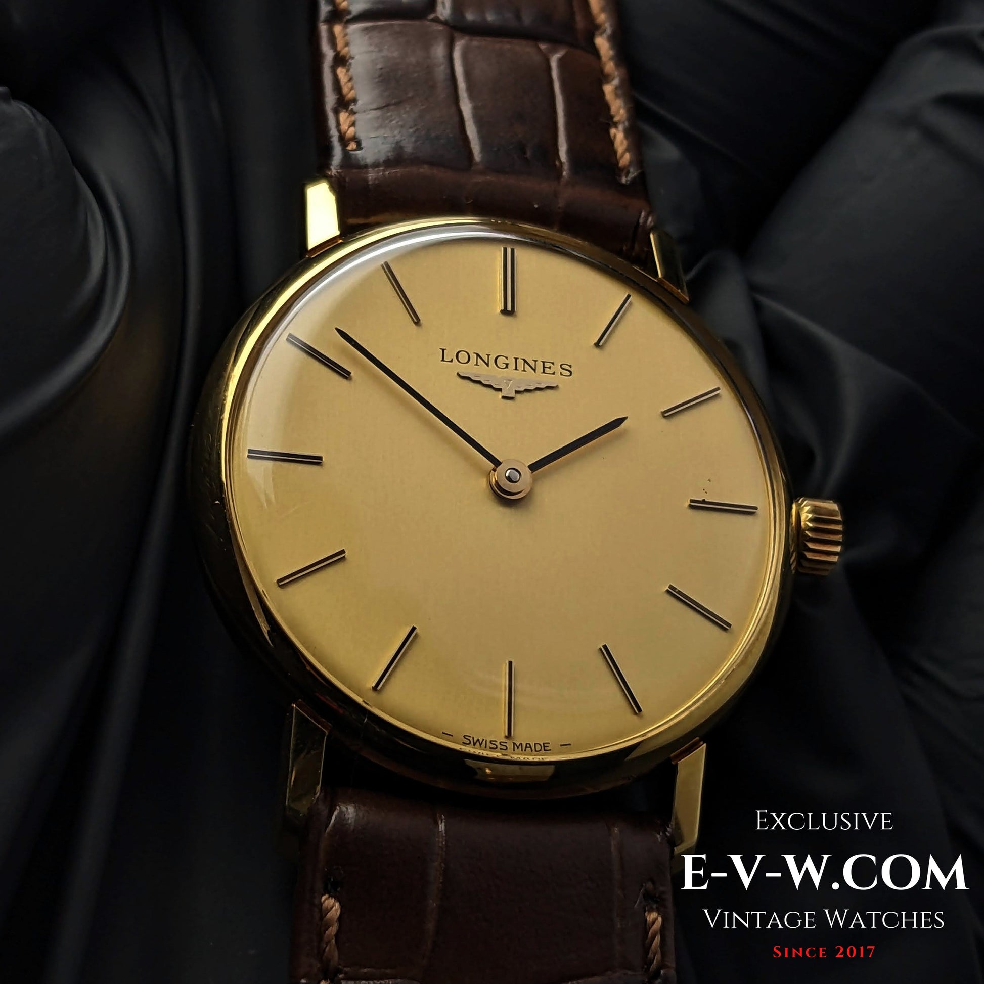 47 Years Old Vintage Longines Classic 18k Gold / Cal. L.847.4 / Vintage 1976