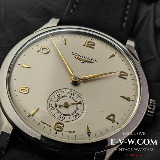 74 Years Old Vintage Longines Calatrava / Cal. 1268Z / Vintage 1950
