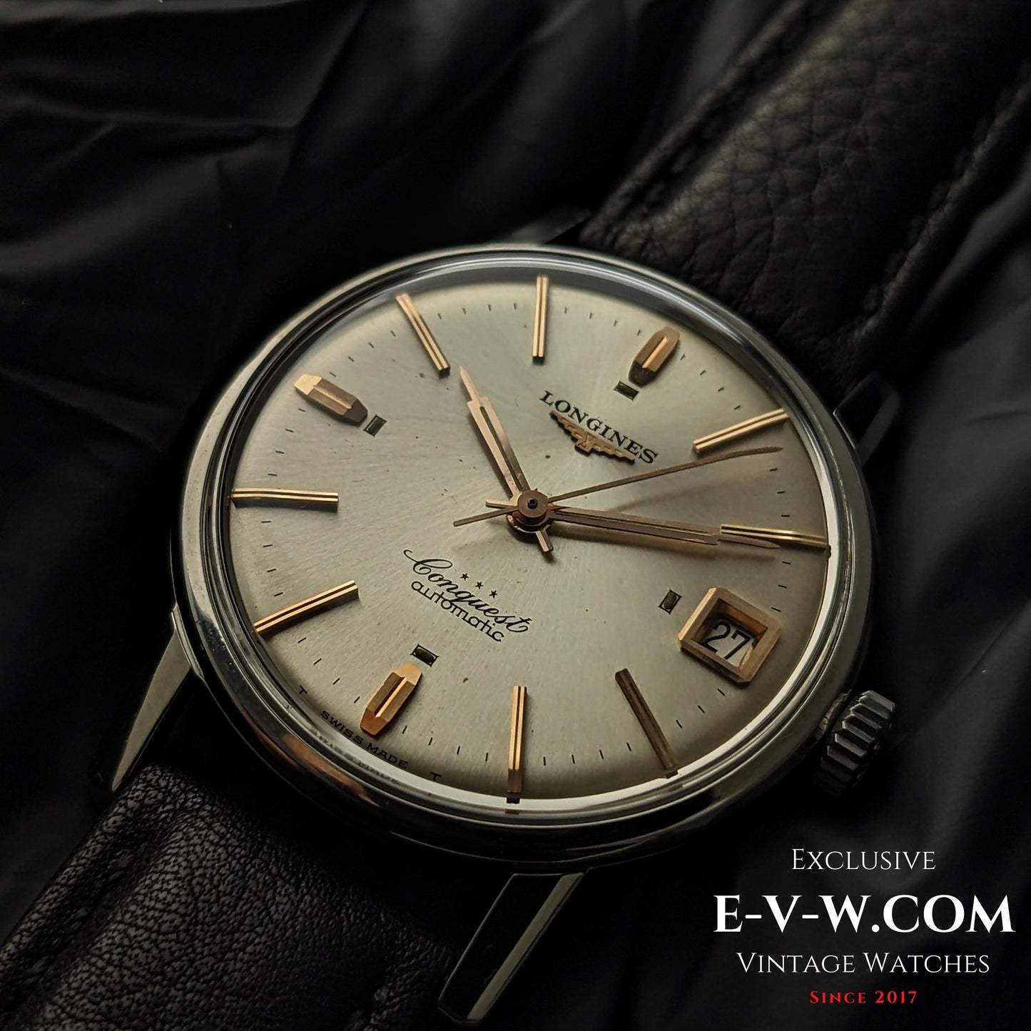 59 Years Old Vintage Longines Conquest Automatic / Ref. 9024 / Cal. 291 / Vintage 1966