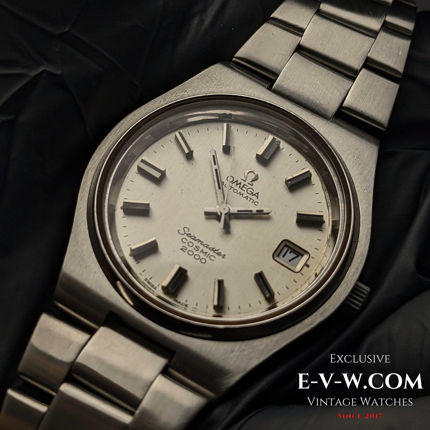 55 Years Old Vintage Omega Seamaster Cosmic 2000 / Jumbo 38mm / Ref. 166135 / Cal.1012/ Vintage 1970