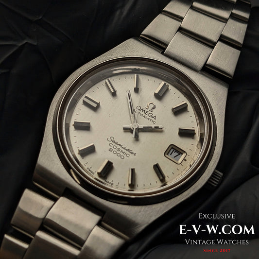 55 Years Old Vintage Omega Seamaster Cosmic 2000 / Jumbo 38mm / Ref. 166135 / Cal.1012/ Vintage 1970