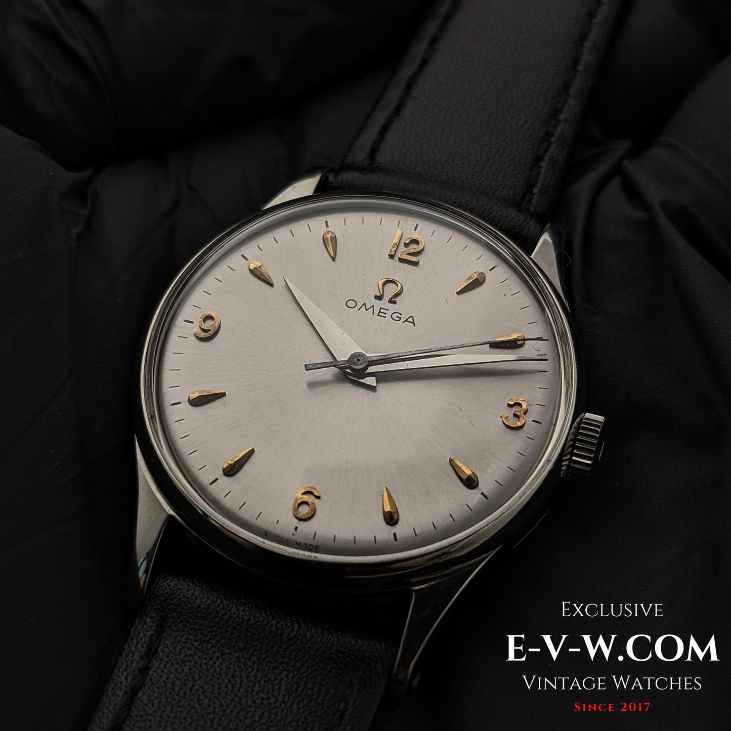 Omega Classic Vintage de 77 ans, réf. 2391-11 / Cal. 283 (famille 30T2) / Millésime 1947