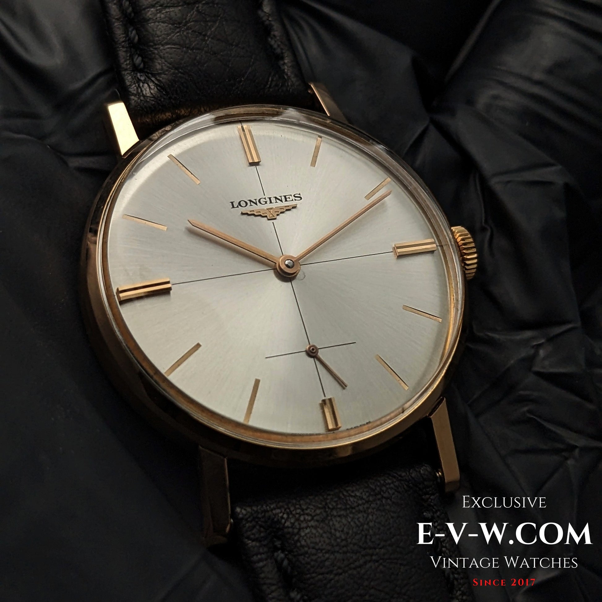 59 Years Old Vintage Longines Calatrava 18k gold / Ref. 7515 / Cal. 30L