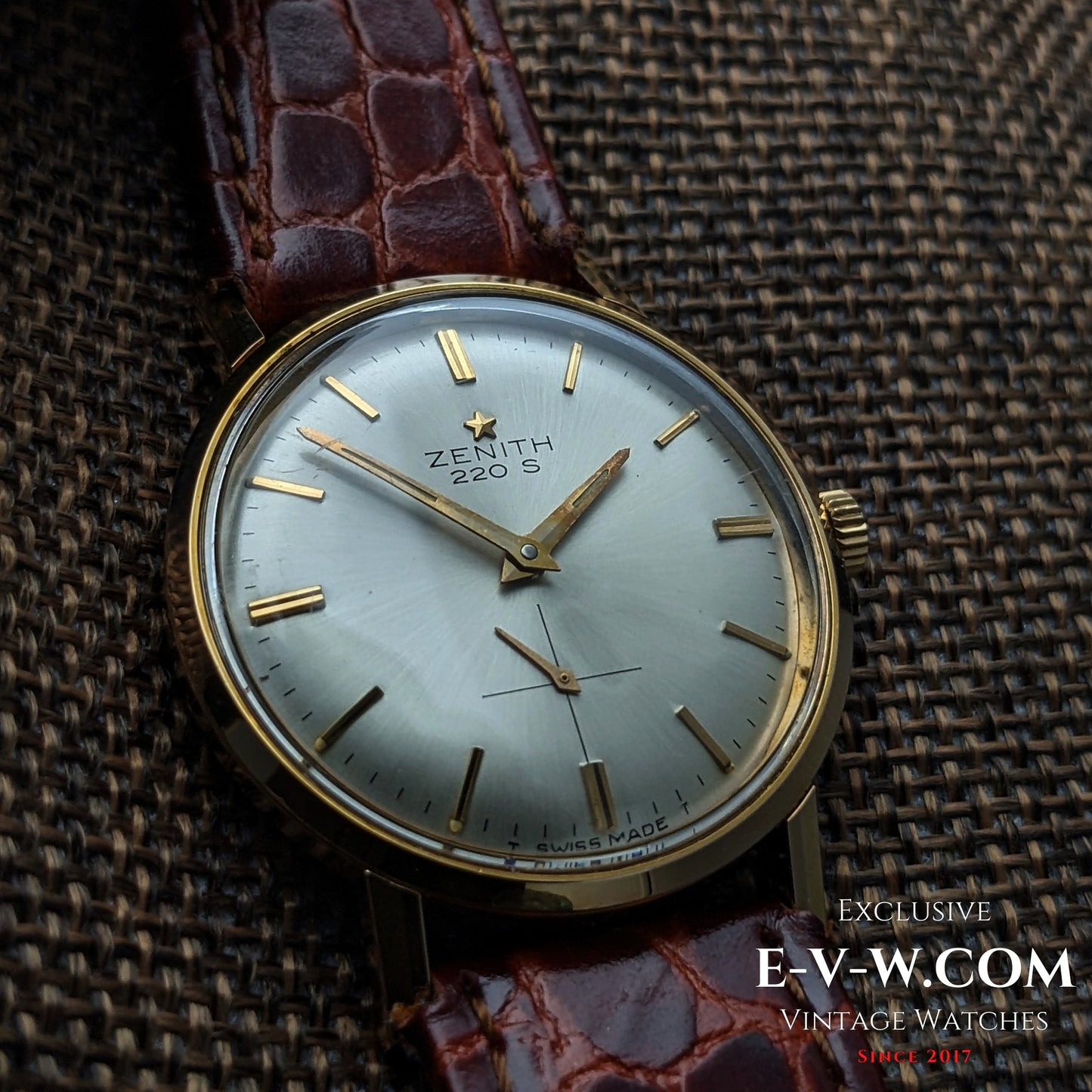 Années 1960 — Zenith Stellina (« petite étoile ») 220 S | Réf. 339A486 | Cal. 2531 | Révisée 