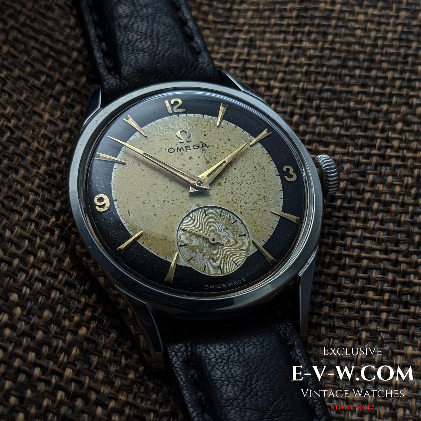 Omega Bullseye de 69 ans | Réf. 2891-1 | Cal. 267 | Millésime 1956 | Révisée