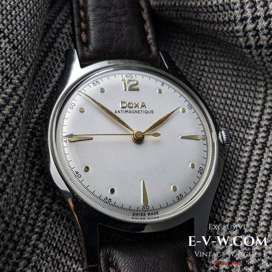 Années 1950 — Doxa Antimagnétique Jumbo 38 mm | Cal. 1147 | Vintage | Révisée