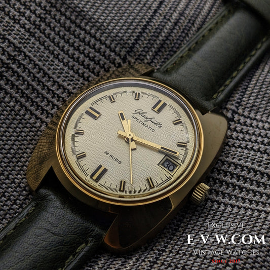 NOS — Début des années 1970 — Glashütte — Spezimatic — Automatique — GUB 75 — Années 1970 — Révisée