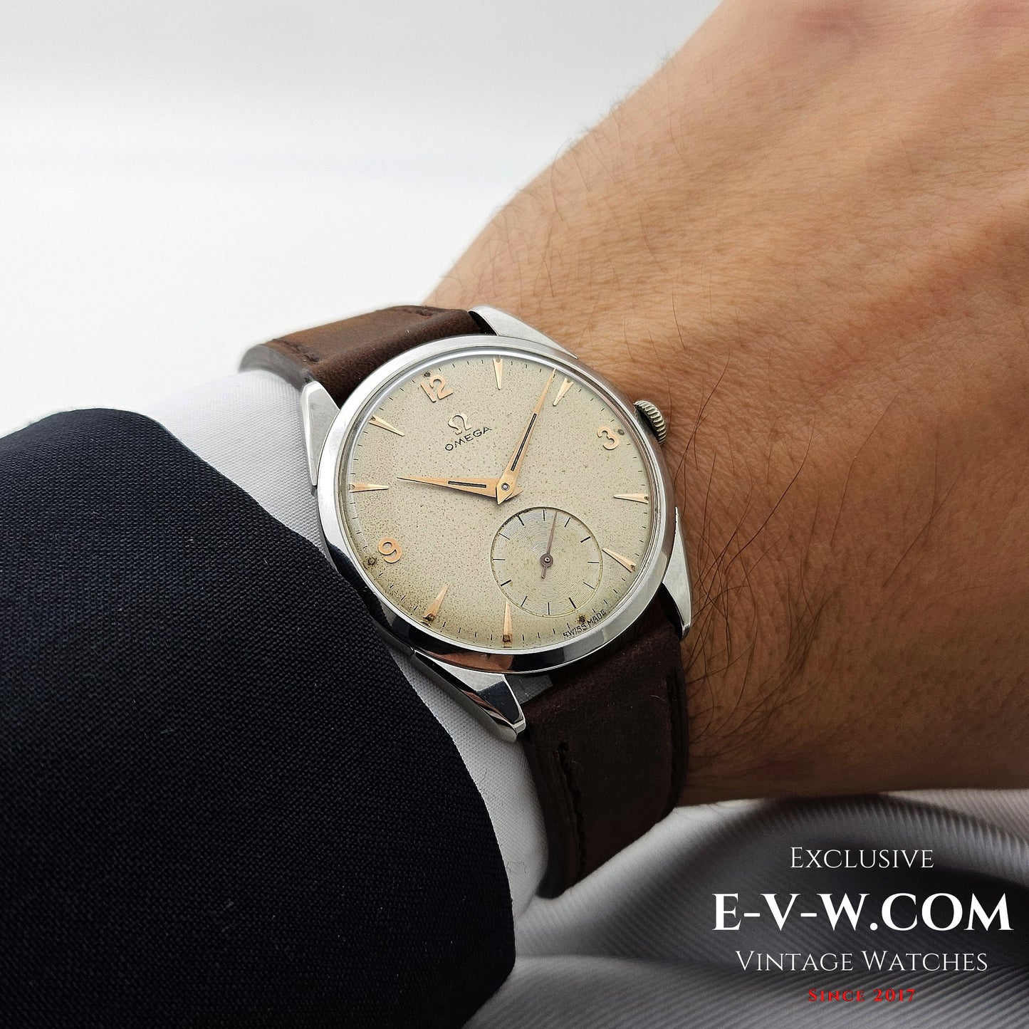 Montre habillée Omega de 69 ans | Réf. 2900-2 | Cal. 267 | Année 1956 | Révisée 