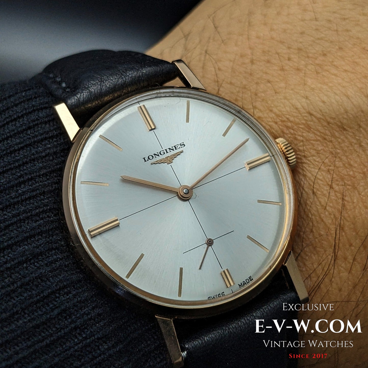 59 Years Old Vintage Longines Calatrava 18k gold / Ref. 7515 / Cal. 30L