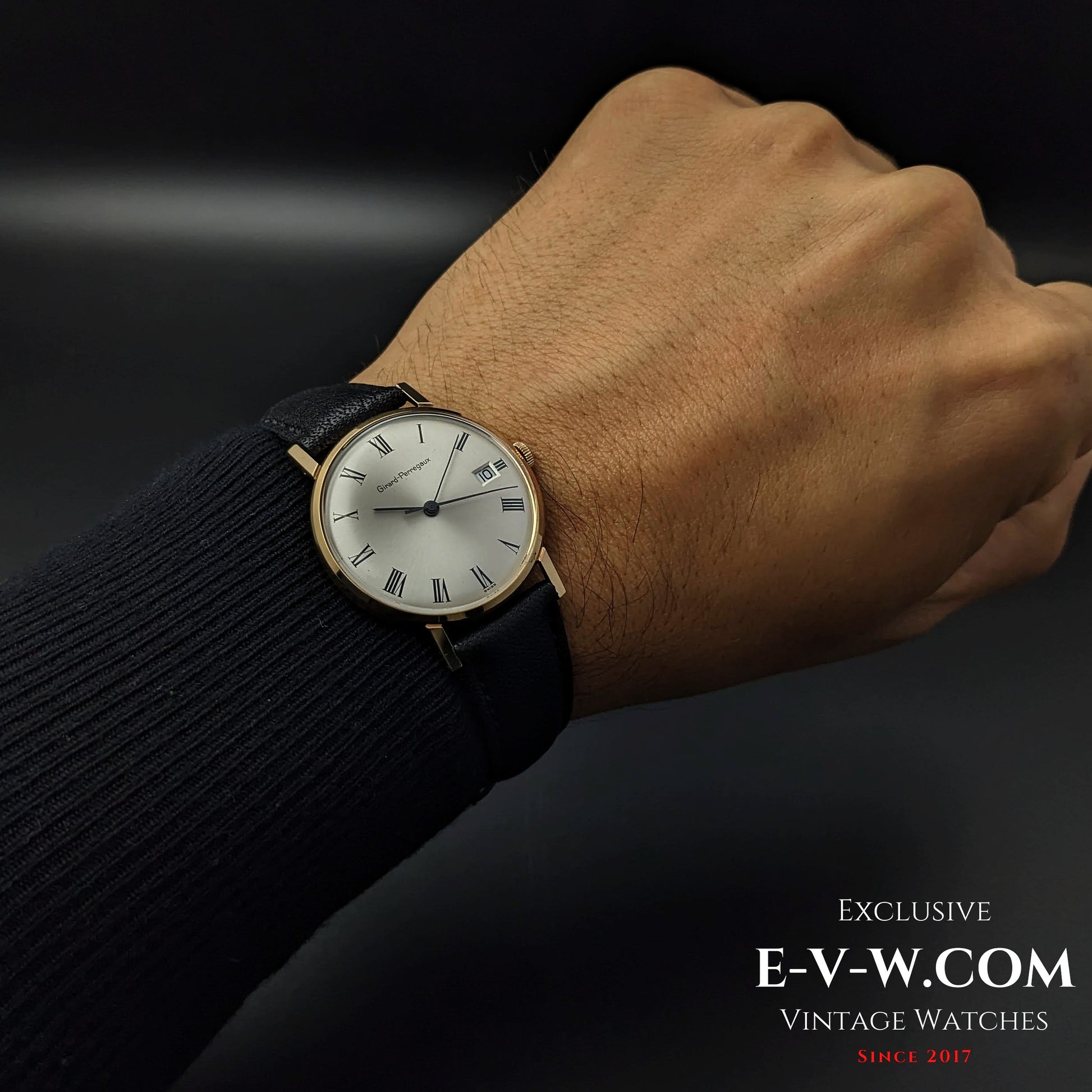 60 Years Old Vintage Girrard Perregaux  Classic  18k Gold / Cal.266 / Vintage 1960